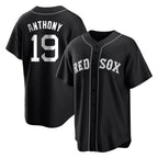 Kooe B.Red Sox #19 Roman Anthony Player Black Home Game Stitched Jerseys