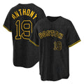 Kooe B.Red Sox #19 Roman Anthony Player Black Snake Skin City Home Game Stitched Jerseys