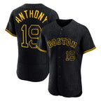 Kooe B.Red Sox #19 Roman Anthony Player Black Snake Skin City Limited Elite Home Stitched Jerseys