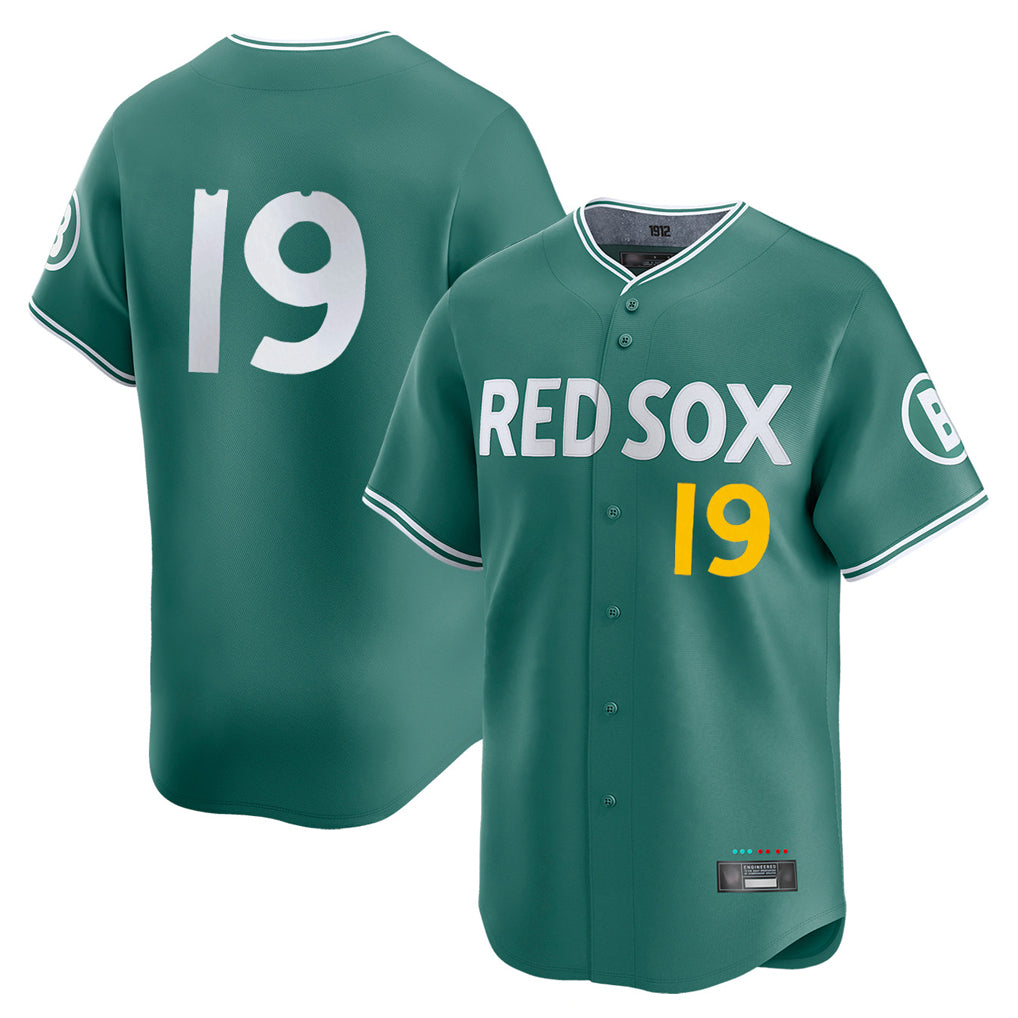 Kooe B.Red Sox #19 Roman Anthony Player Green City Connect Limited Home Game Stitched Jerseys