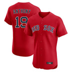 Kooe B.Red Sox #19 Roman Anthony Player Red Limited Elite Home Game Stitched Jerseys