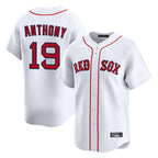 Kooe B.Red Sox #19 Roman Anthony Player White Limited Home Game Stitched Jerseys