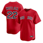 Kooe B.Red Sox #22 Garrett Whitlock Player Red Limited Home Game Stitched Jerseys