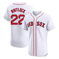 Kooe B.Red Sox #22 Garrett Whitlock Player White Limited Elite Home Game Stitched Jerseys