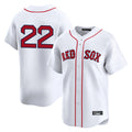 Kooe B.Red Sox #22 Garrett Whitlock Player White Limited Home Game Stitched Jerseys