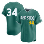 Kooe B.Red Sox #34 David Ortiz Player Green City Connect Limited Home Game Stitched Jerseys