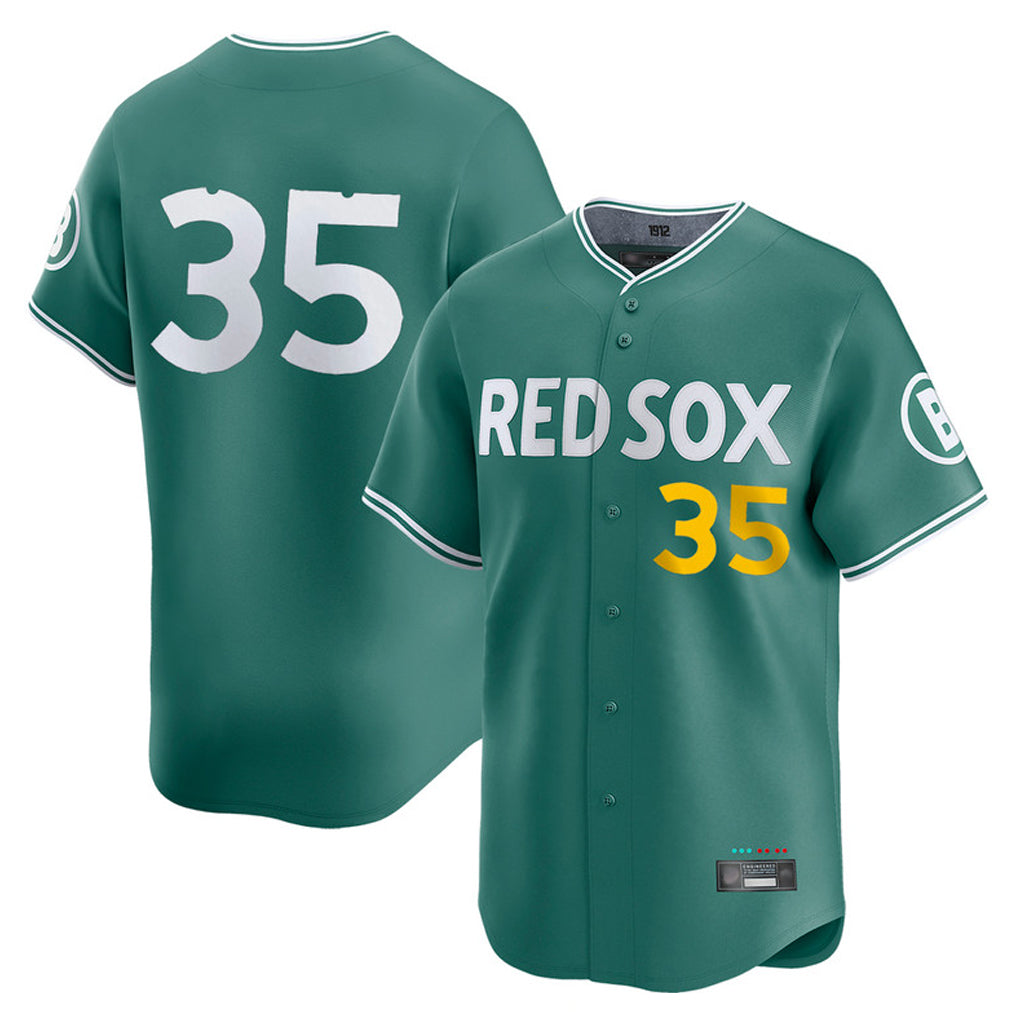 Kooe B.Red Sox #35 Garrett Crochet Player Green City Connect Limited Home Game Stitched Jerseys