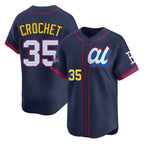Kooe B.Red Sox #35 Garrett Crochet Player Navy American League All-Star Edition Game Stitched Jerseys