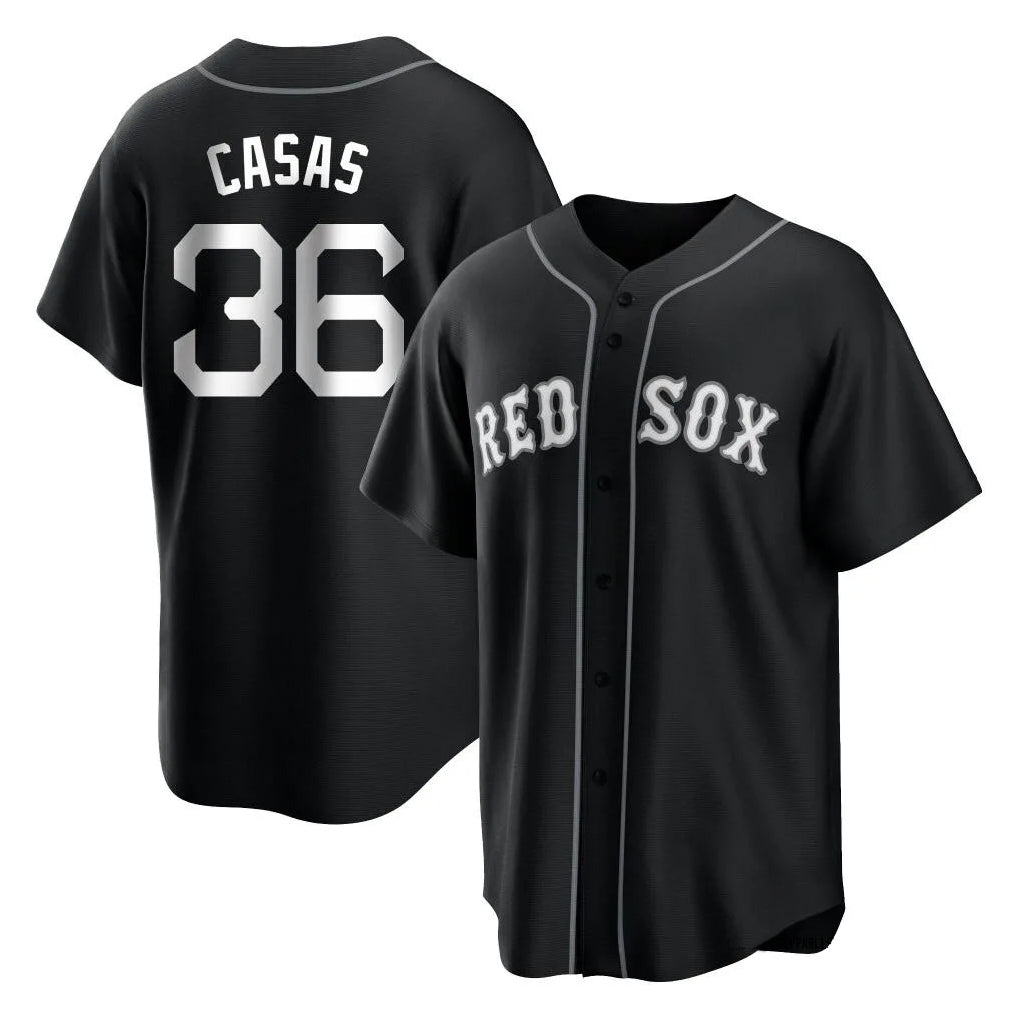 Kooe B.Red Sox #36 Triston Casas Player Black Home Game Stitched Jerseys