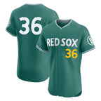 Kooe B.Red Sox #36 Triston Casas Player Green City Connect Limited Elite Home Game Stitched Jersey
