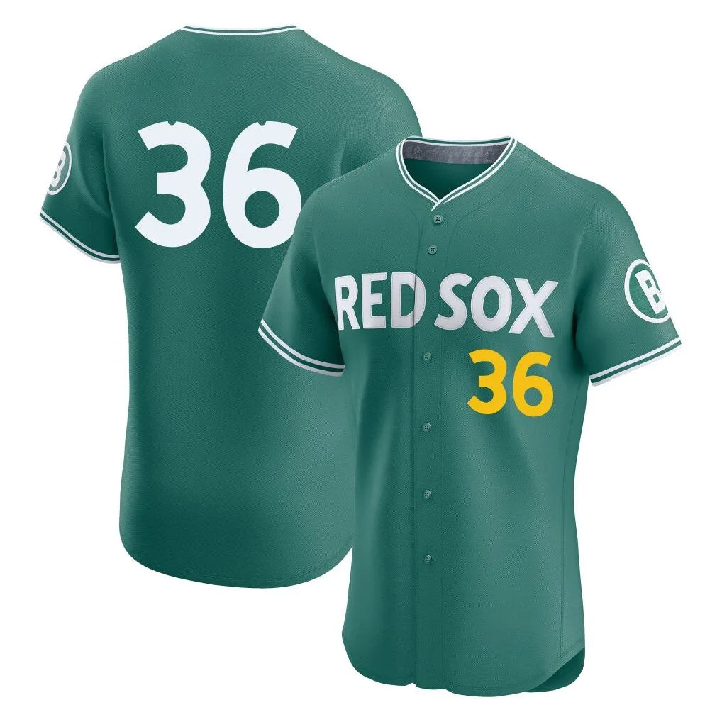 Kooe B.Red Sox #36 Triston Casas Player Green City Connect Limited Elite Home Game Stitched Jersey