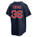 Kooe B.Red Sox #36 Triston Casas Player Navy Home Game Stitched Jerseys