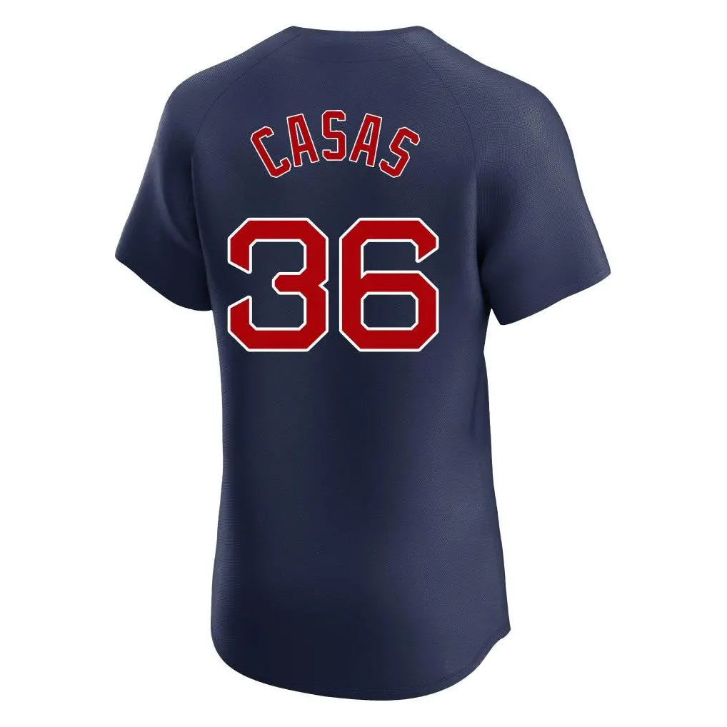 Kooe B.Red Sox #36 Triston Casas Player Navy Limited Elite Home Game Stitched Jerseys