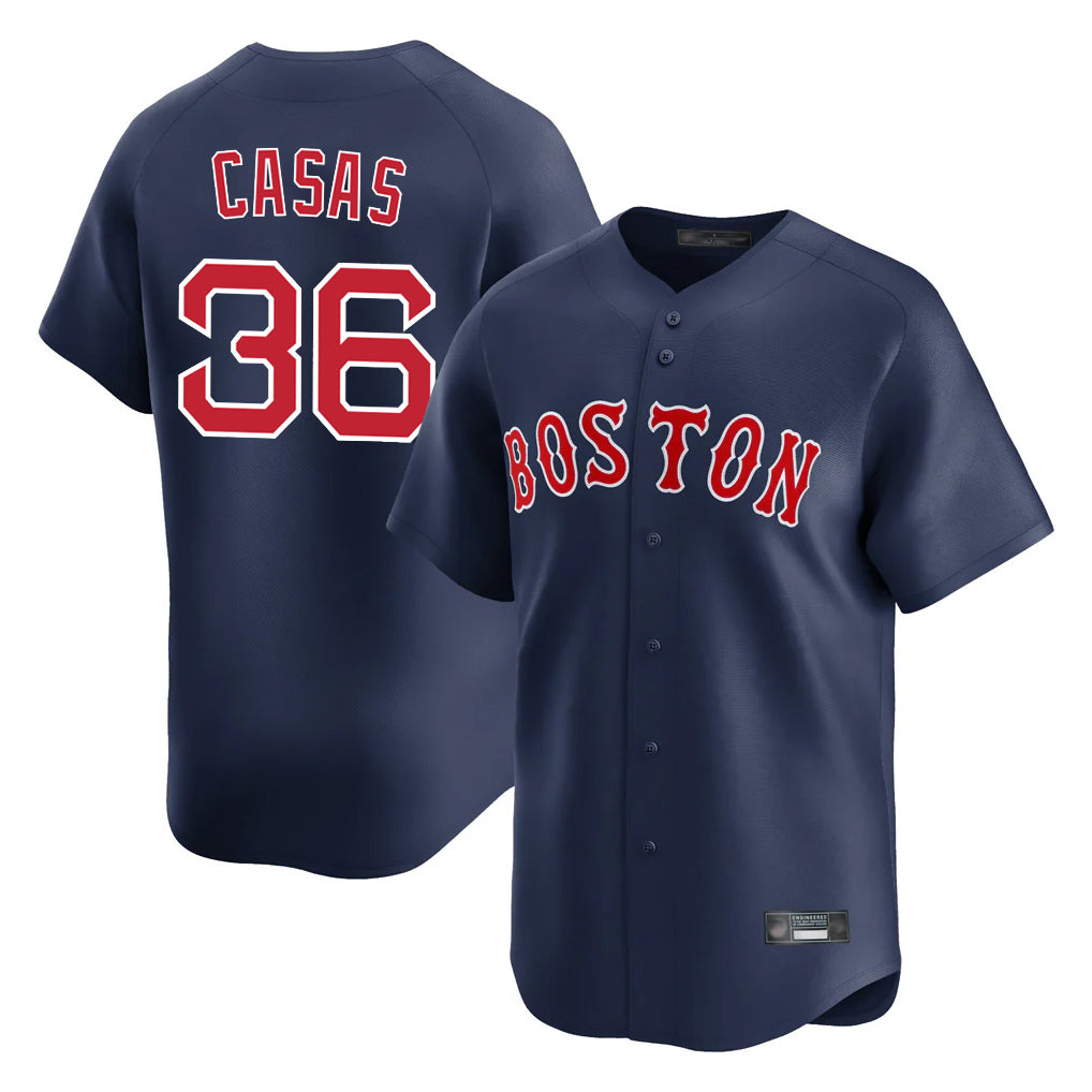 Kooe B.Red Sox #36 Triston Casas Player Navy Limited Home Game Stitched Jersey