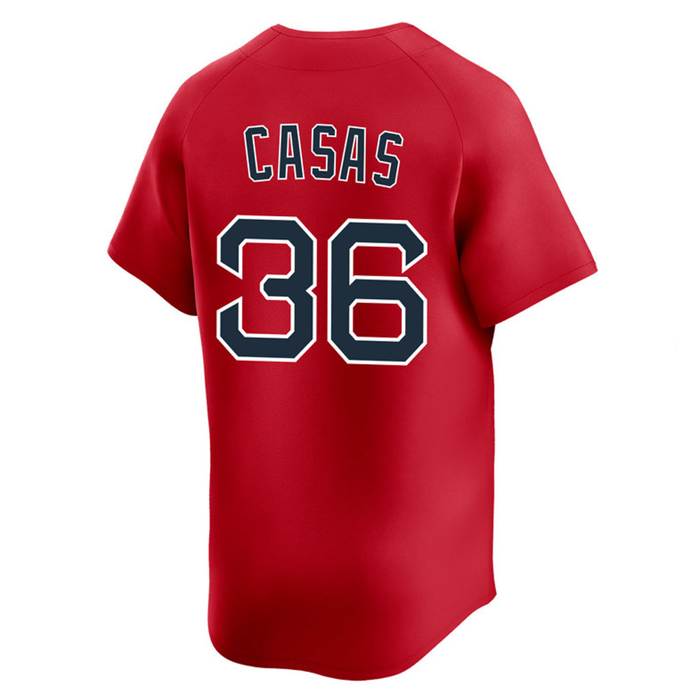 Kooe B.Red Sox #36 Triston Casas Player Red Limited Home Game Stitched Jerseys