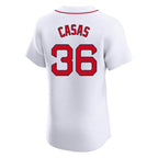 Kooe B.Red Sox #36 Triston Casas Player White Limited Elite Home Game Stitched Jerseys