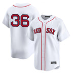 Kooe B.Red Sox #36 Triston Casas Player White Limited Home Game Stitched Jersey