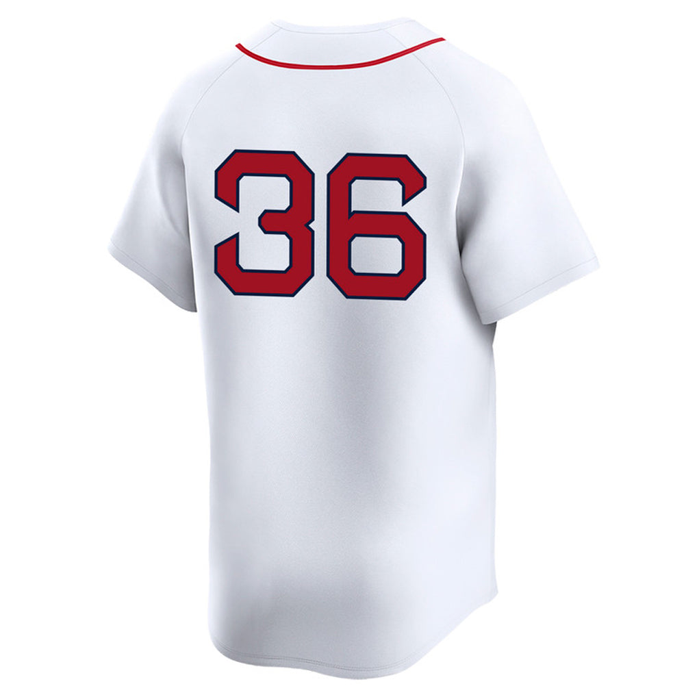 Kooe B.Red Sox #36 Triston Casas Player White Limited Home Game Stitched Jerseys