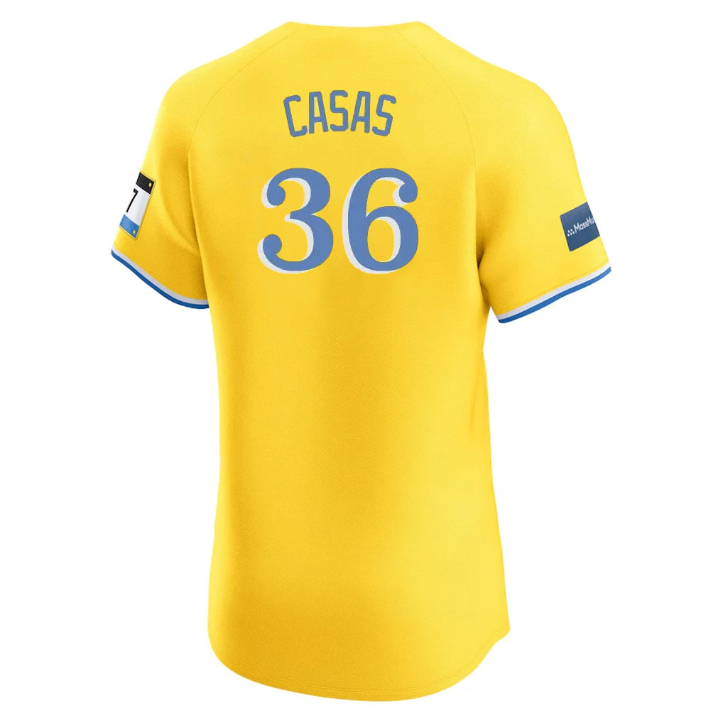 Kooe B.Red Sox #36 Triston Casas Player Yellow Limited Elite Home Game Stitched Jerseys