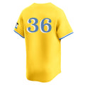 Kooe B.Red Sox #36 Triston Casas Player Yellow Limited Home Game Stitched Jerseys