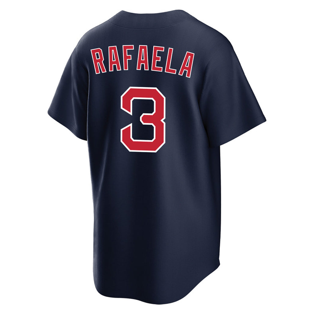 Kooe B.Red Sox #3 Ceddanne Rafaela Player Navy Home Game Stitched Jerseys