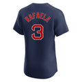 Kooe B.Red Sox #3 Ceddanne Rafaela Player Navy Limited Elite Home Game Stitched Jerseys