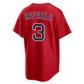 Kooe B.Red Sox #3 Ceddanne Rafaela Player Red Home Game Stitched Jerseys
