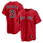 Kooe B.Red Sox #3 Ceddanne Rafaela Player Red Home Game Stitched Jersey
