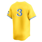 Kooe B.Red Sox #3 Ceddanne Rafaela Player Yellow Limited Home Game Stitched Jerseys