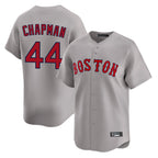 Kooe B.Red Sox #44 Aroldis Chapman Player Gray Road Limited Home Game Stitched Jerseys