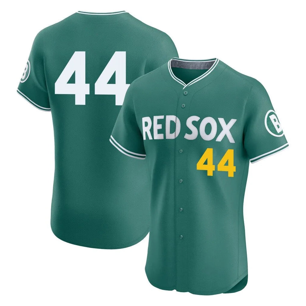 Kooe B.Red Sox #44 Aroldis Chapman Player Green City Connect Limited Elite Home Game Stitched Jerseys