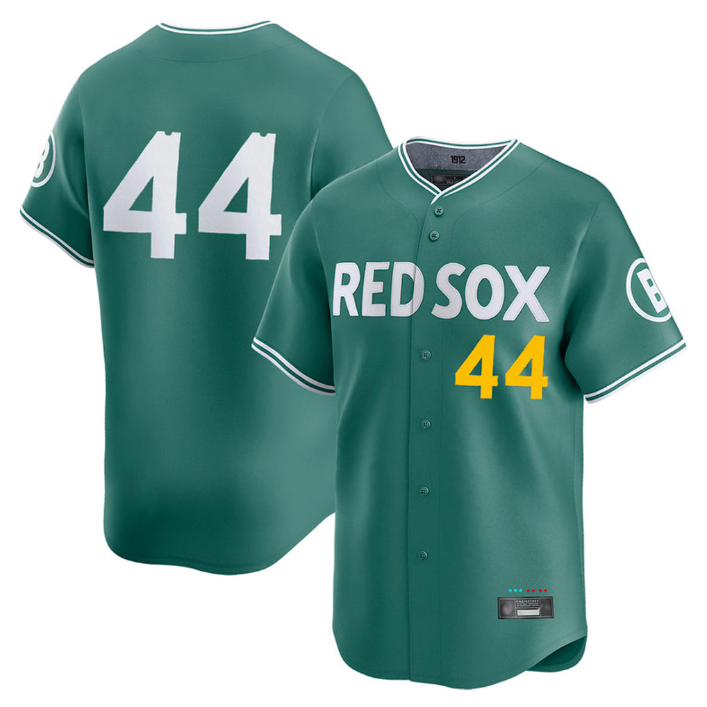 Kooe B.Red Sox #44 Aroldis Chapman Player Green City Connect Limited Home Game Stitched Jerseys
