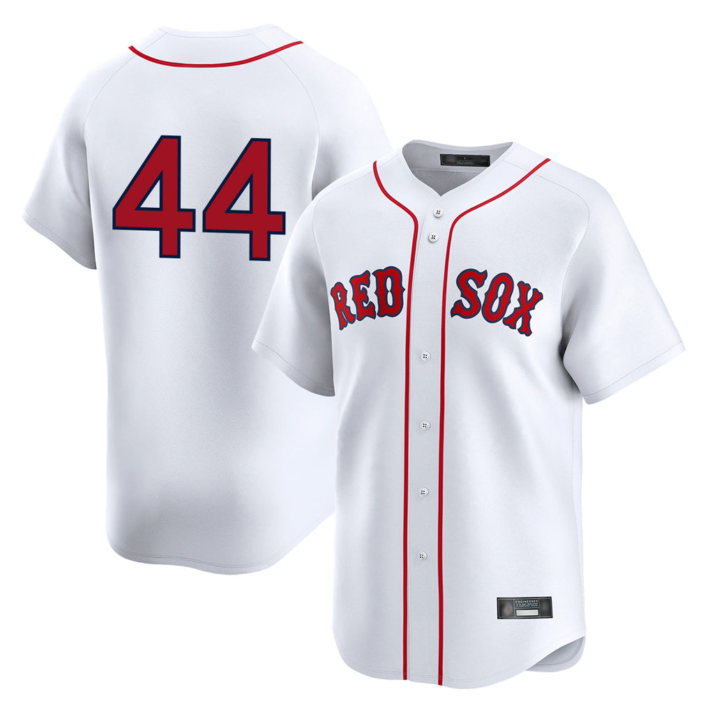 Kooe B.Red Sox #44 Aroldis Chapman Player White Limited Home Game Stitched Jerseys