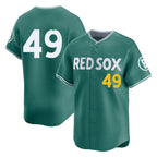 Kooe B.Red Sox #49 Tim Wakefield Player Green City Connect Limited Home Game Stitched Jerseys
