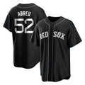 Kooe B.Red Sox #52 Wilyer Abreu Player Black Home Game Stitched Jerseys