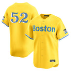 Kooe B.Red Sox #52 Wilyer Abreu Player Yellow Limited Home Game Stitched Jerseys