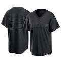 Kooe B.Red Sox #55 Ranger Su¨¢rez Player Black T-shirt Home Game Stitched Jerseys