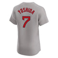 Kooe B.Red Sox #7 Masataka Yoshida Player Gray Road Limited Elite Home Game Stitched Jerseys