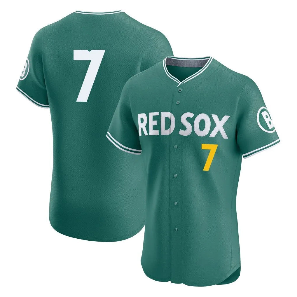Kooe B.Red Sox #7 Masataka Yoshida Player Green City Connect Limited Elite Home Game Stitched Jersey