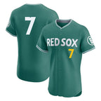 Kooe B.Red Sox #7 Masataka Yoshida Player Green City Connect Limited Elite Home Game Stitched Jersey