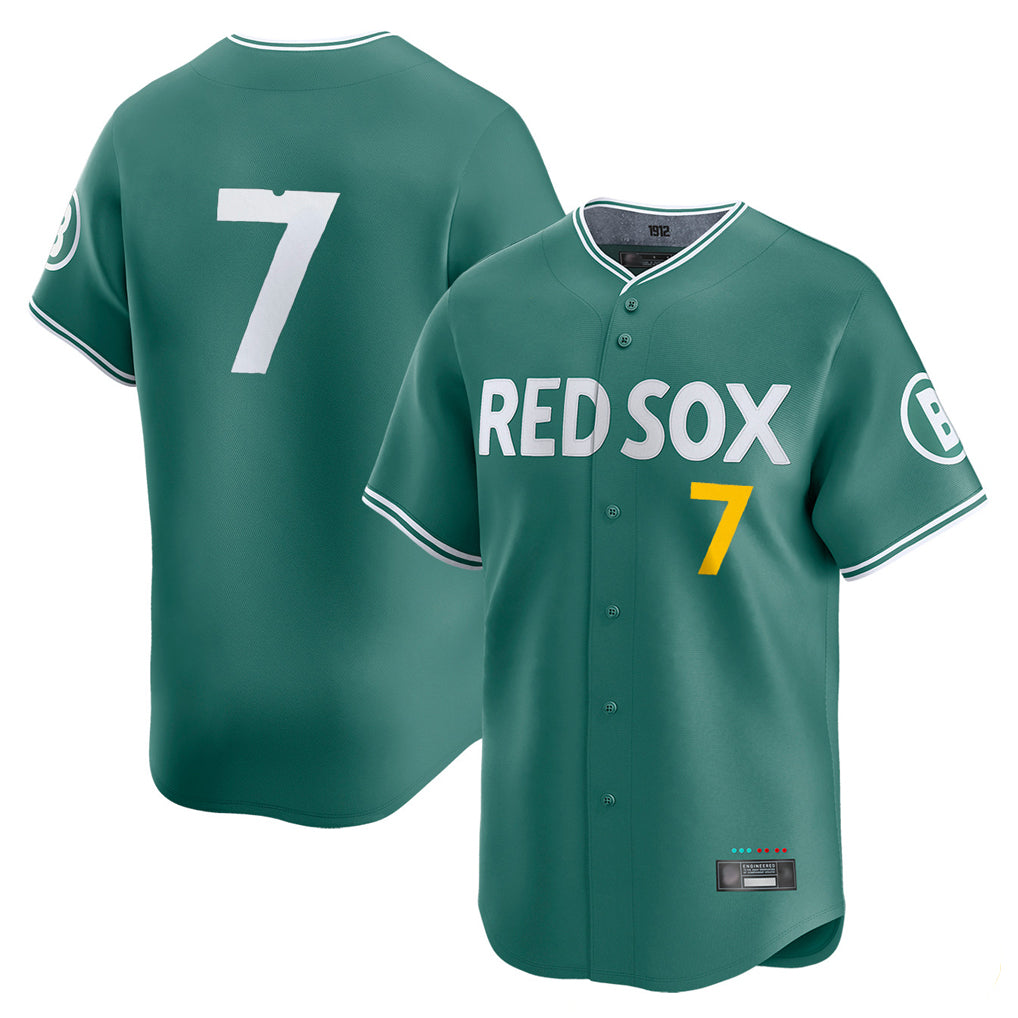 Kooe B.Red Sox #7 Masataka Yoshida Player Green City Connect Limited Home Game Stitched Jersey