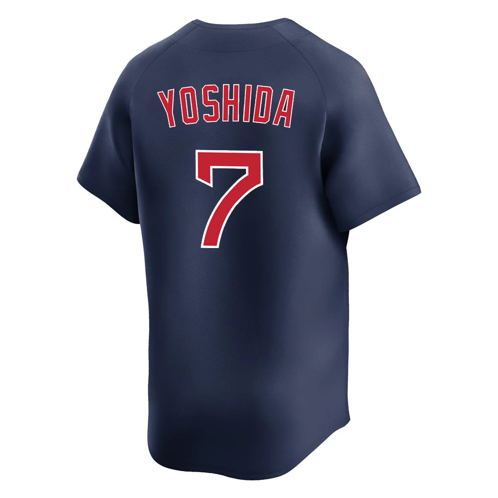 Kooe B.Red Sox #7 Masataka Yoshida Player Navy Limited Home Game Stitched Jerseys