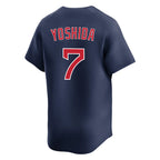 Kooe B.Red Sox #7 Masataka Yoshida Player Navy Limited Home Game Stitched Jerseys