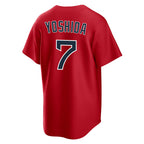 Kooe B.Red Sox #7 Masataka Yoshida Player Red Home Game Stitched Jerseys