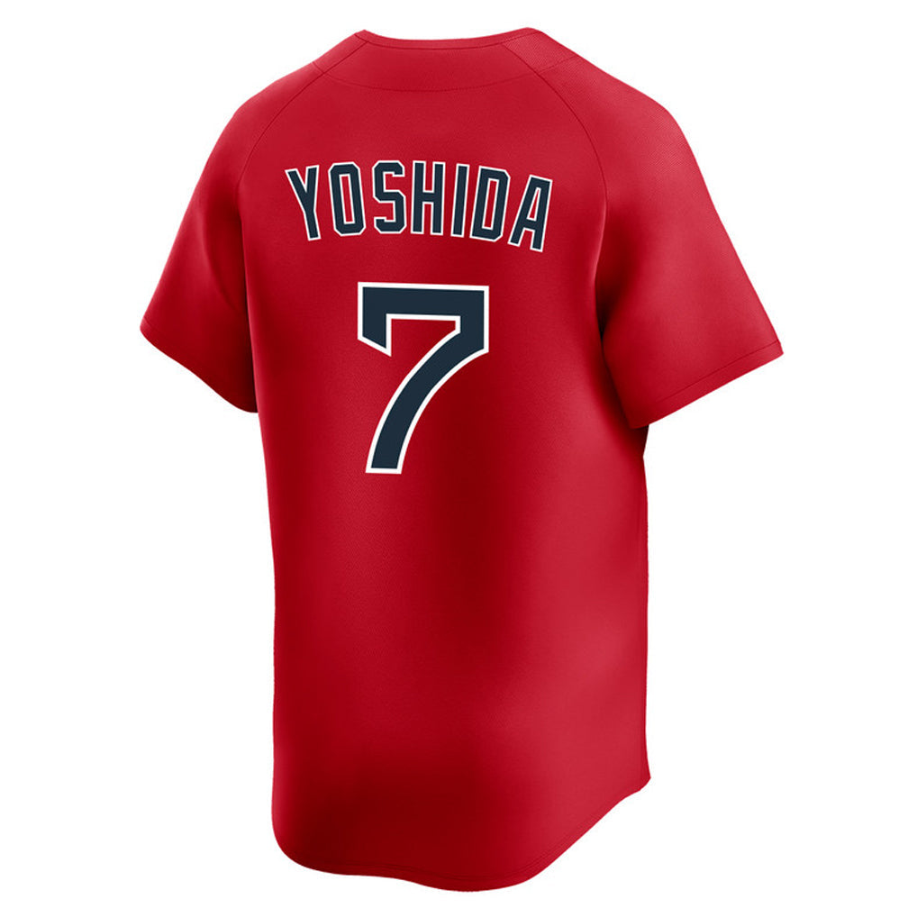Kooe B.Red Sox #7 Masataka Yoshida Player Red Limited Home Game Stitched Jerseys