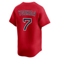 Kooe B.Red Sox #7 Masataka Yoshida Player Red Limited Home Game Stitched Jerseys