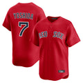 Kooe B.Red Sox #7 Masataka Yoshida Player Red Limited Home Game Stitched Jersey