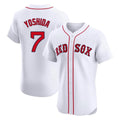Kooe B.Red Sox #7 Masataka Yoshida Player White Limited Elite Home Game Stitched Jersey