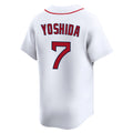 Kooe B.Red Sox #7 Masataka Yoshida Player White Limited Home Game Stitched Jerseys