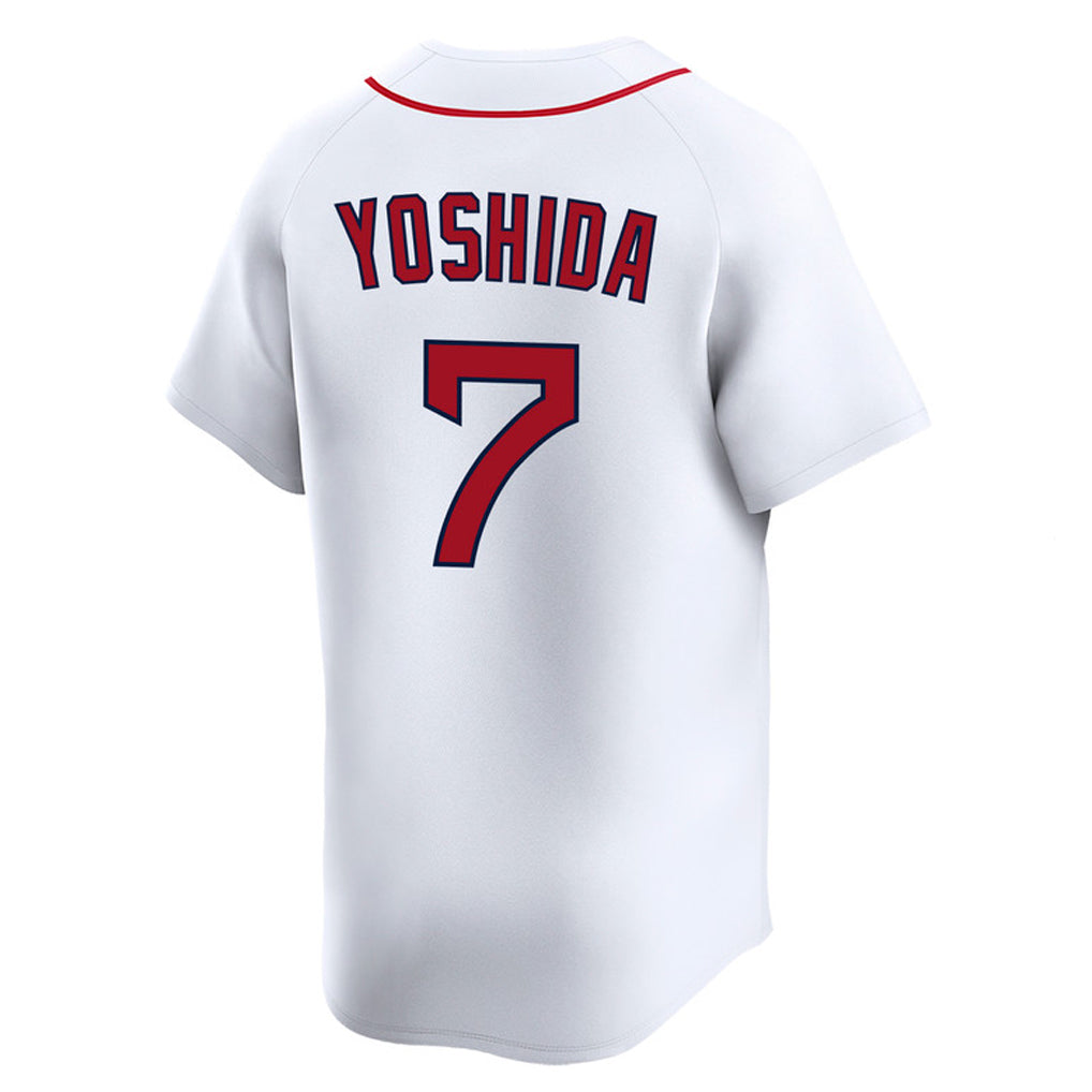 Kooe B.Red Sox #7 Masataka Yoshida Player White Limited Home Game Stitched Jerseys